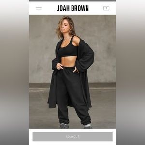 Joah Brown Cardigan BLACK